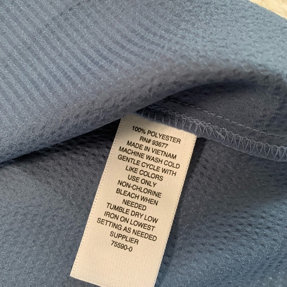 Worthington Women’s Light Blue Blouse Size Large - Picture 6 of 16